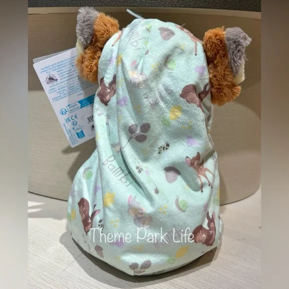 Disney Parks Bambi Babies Baby Blanket Swaddle Plush Toy NEW - Picture 2 of 2